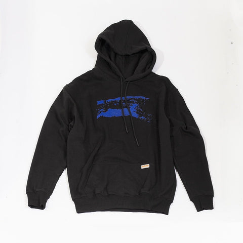 Brush hoodie blue