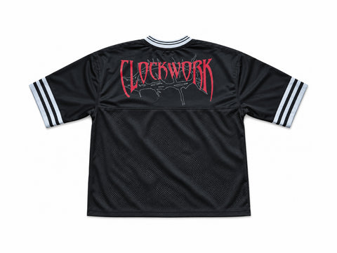 Black football jersey