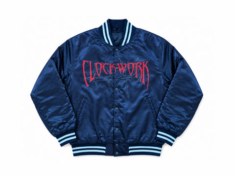 Satin varsity  jacket
